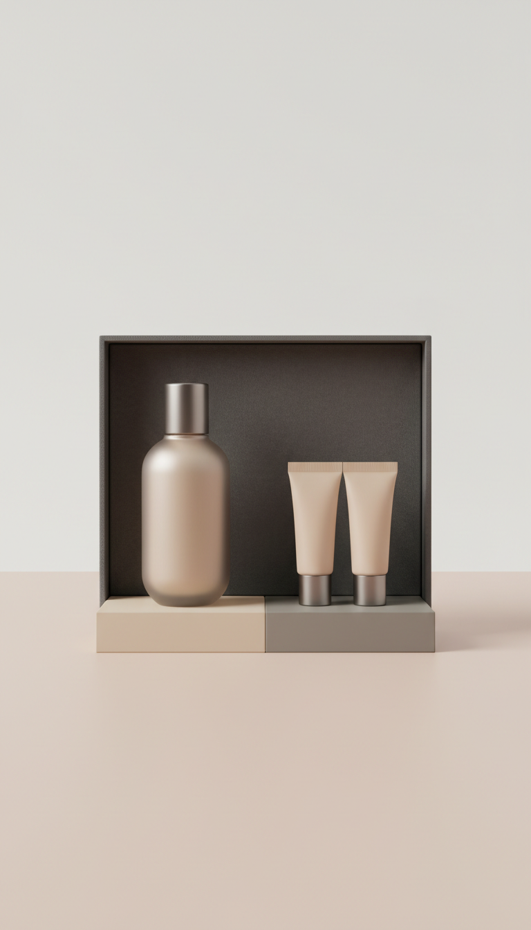 Velvet Hydration Boxed Set Glass Presentation